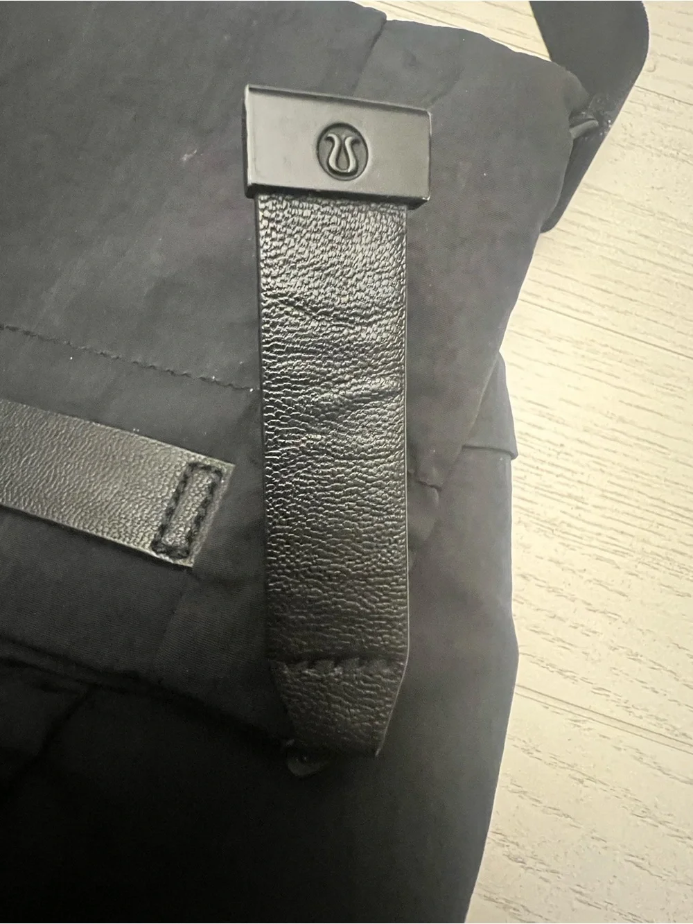 Lululemon Black Messenger Bag